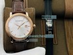 TWS Factory Swiss Replica AP Jules Audemars Extra-Thin Rose Gold White Dial Diamond Bezel Watch